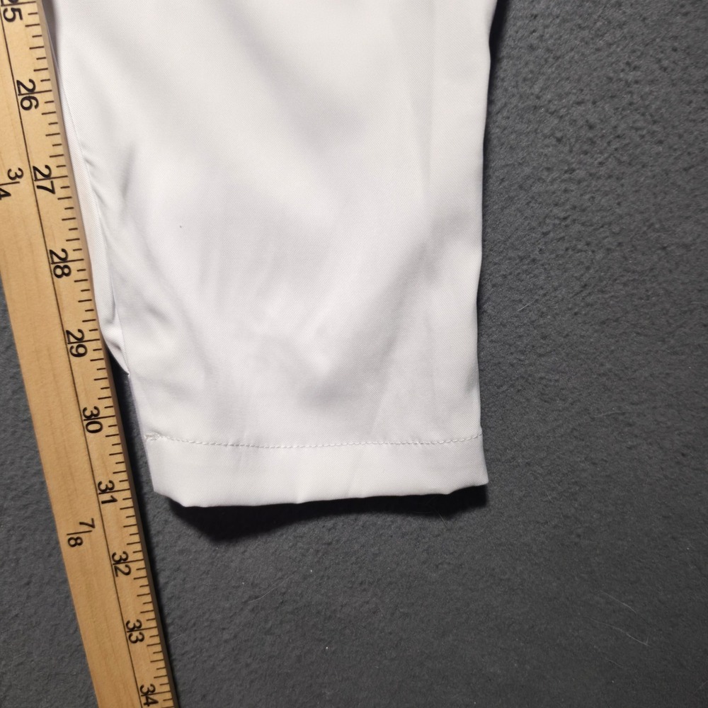 Primo Golf Joggers Mens 32 Ext Tall White Tapered Ankle Zip Performance Pants - Picture 5 of 9